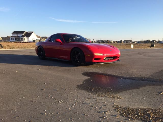 1993 red Mazda RX-7