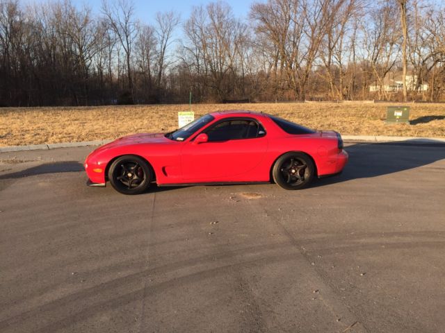 1993 red Mazda RX-7