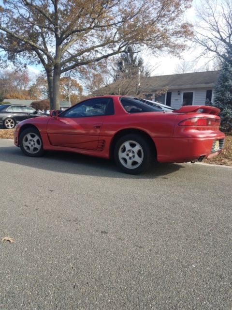 1991 Red Mitsubishi 3000GT Coupe