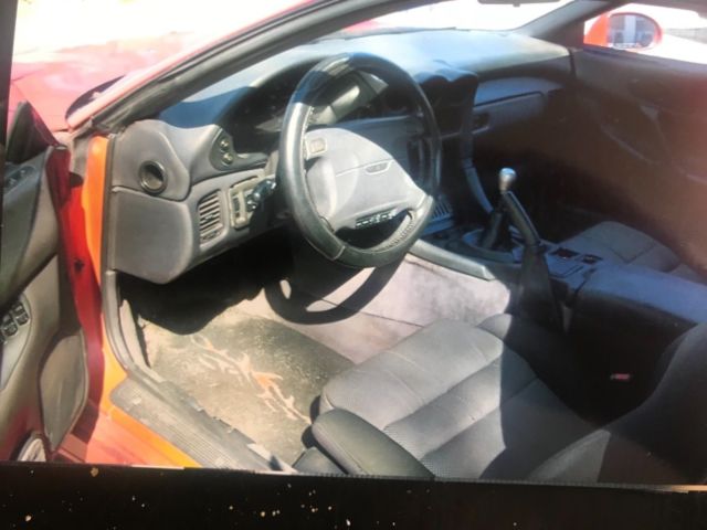 1991 Red Mitsubishi 3000GT Coupe