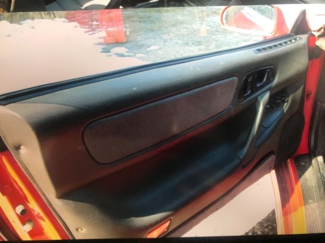 1991 Red Mitsubishi 3000GT Coupe