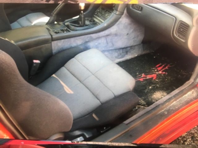 1991 Red Mitsubishi 3000GT Coupe