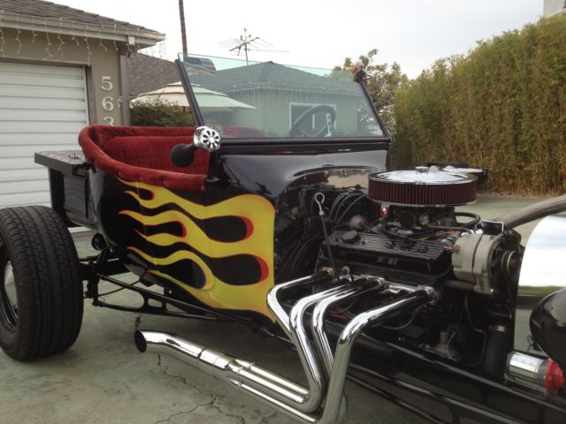 1923 Black w/ Flames Ford Model T Convertible