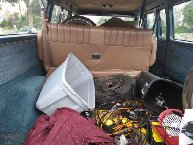 1990 Blue Chevrolet G20 Van