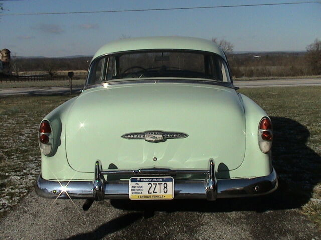 1953 LIGHT GREEN Chevrolet Bel Air/150/210 4 DOOR