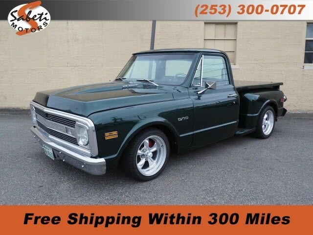1969 Green Chevrolet C/10 2 Dr Cab