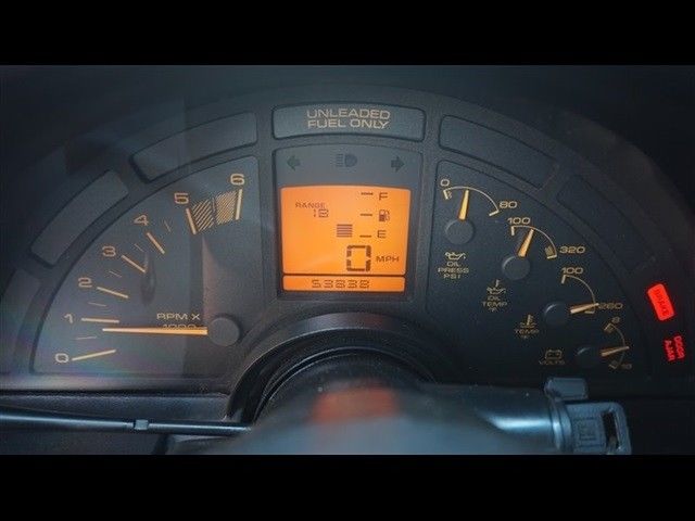 1991 Green Chevrolet Corvette --