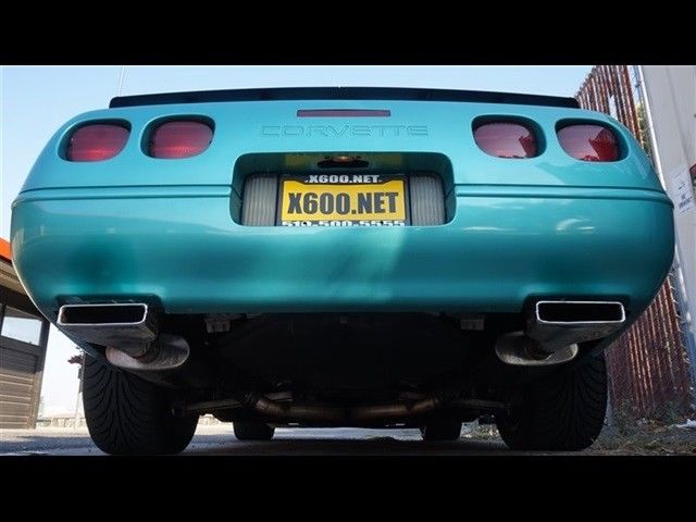 1991 Green Chevrolet Corvette --