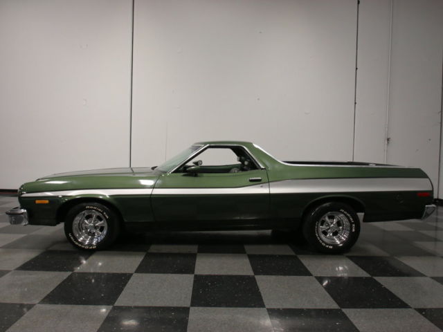 1973 Green Ford Ranchero Pickup (Truck)