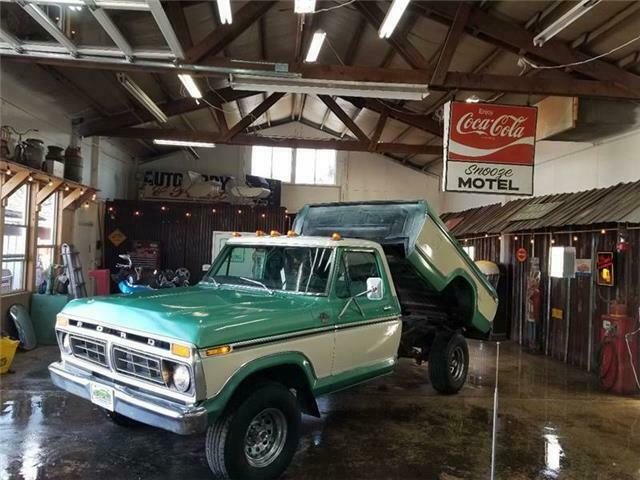 1977 Green Ford F-150 Pickup Truck
