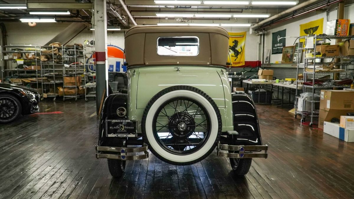 1928 Green Ford Model A --