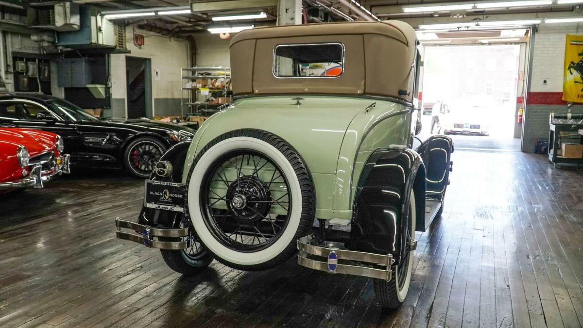 1928 Green Ford Model A --