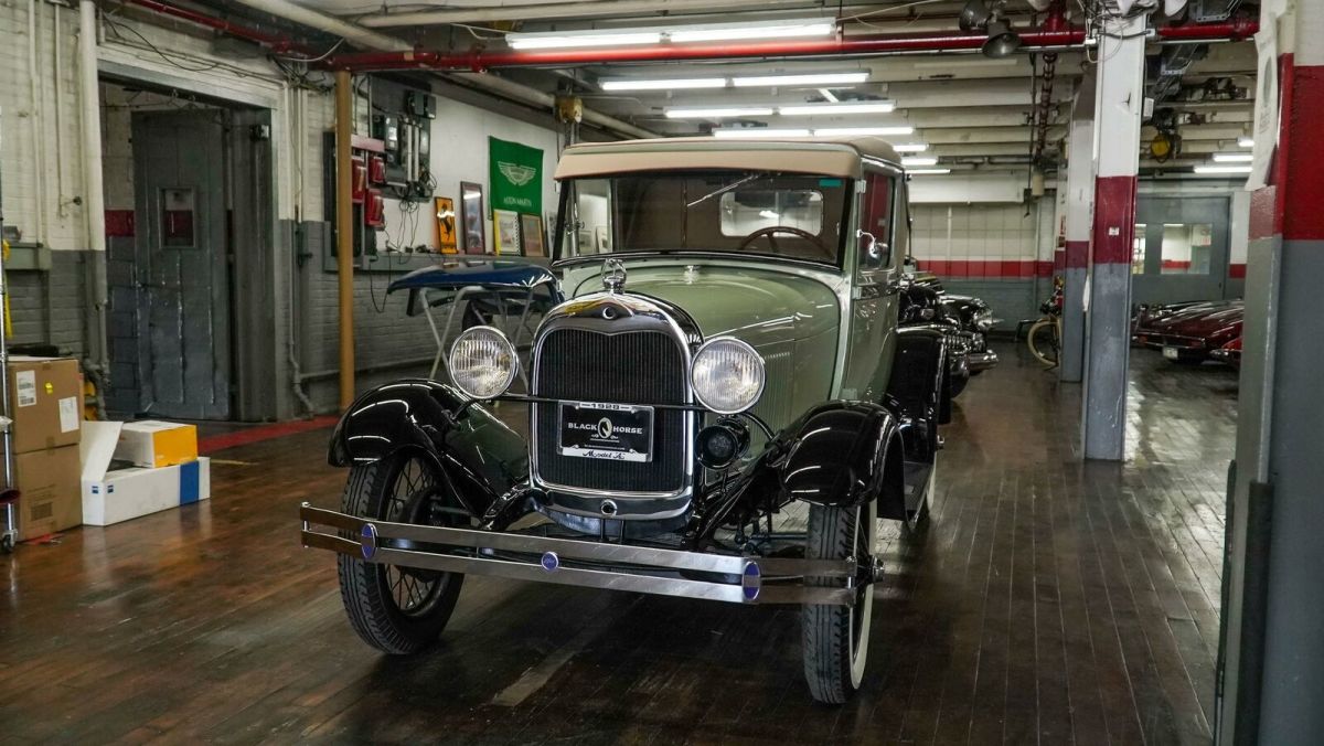 1928 Green Ford Model A --