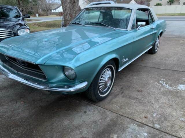 1968 Green Ford Mustang Coupe