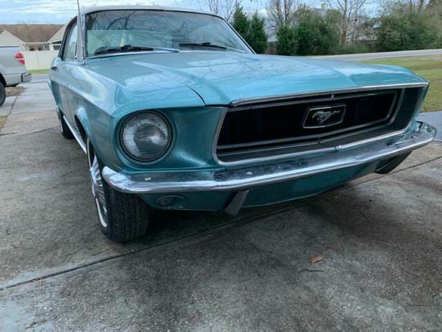 1968 Green Ford Mustang Coupe
