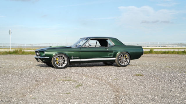 1967 Green Ford Mustang Coupe