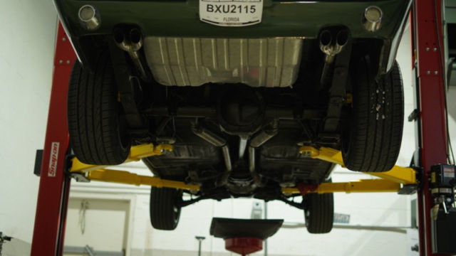 1967 Green Ford Mustang Coupe