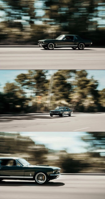 1967 Green Ford Mustang Coupe