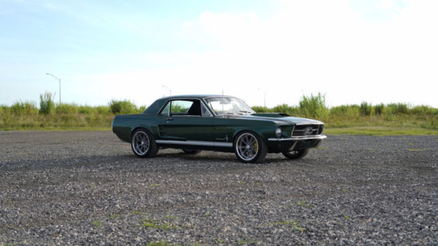 1967 Green Ford Mustang Coupe