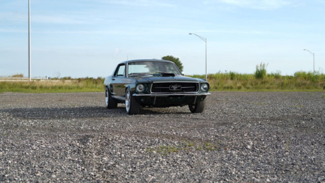1967 Green Ford Mustang Coupe