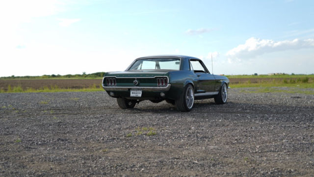 1967 Green Ford Mustang Coupe