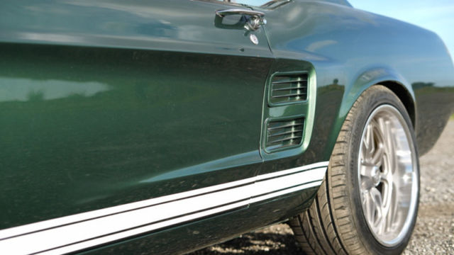 1967 Green Ford Mustang Coupe