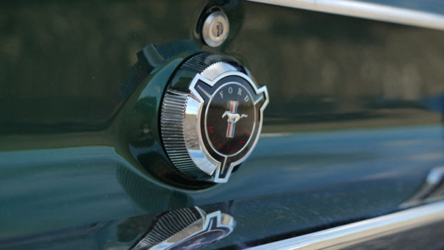 1967 Green Ford Mustang Coupe