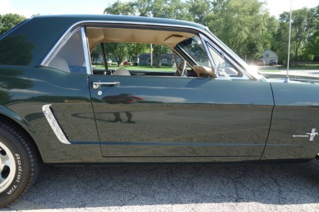 1965 Green Ford Mustang Coupe