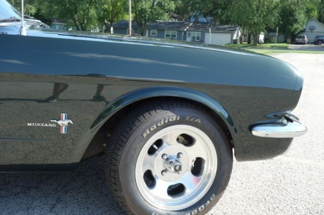 1965 Green Ford Mustang Coupe