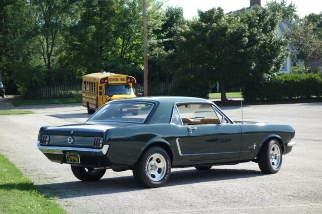 1965 Green Ford Mustang Coupe
