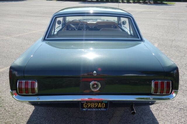 1965 Green Ford Mustang Coupe