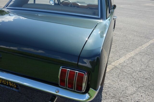 1965 Green Ford Mustang Coupe