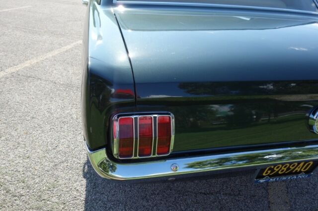 1965 Green Ford Mustang Coupe