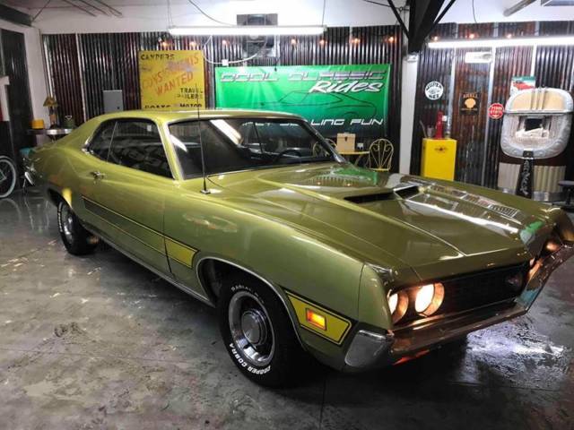 1970 Green Ford Torino Coupe