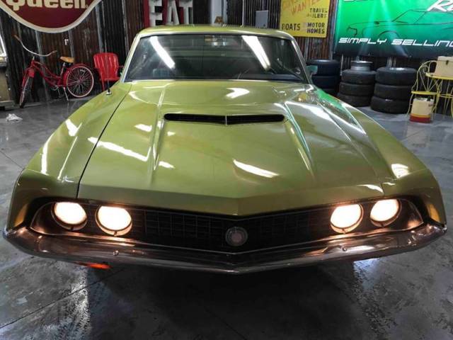 1970 Green Ford Torino Coupe