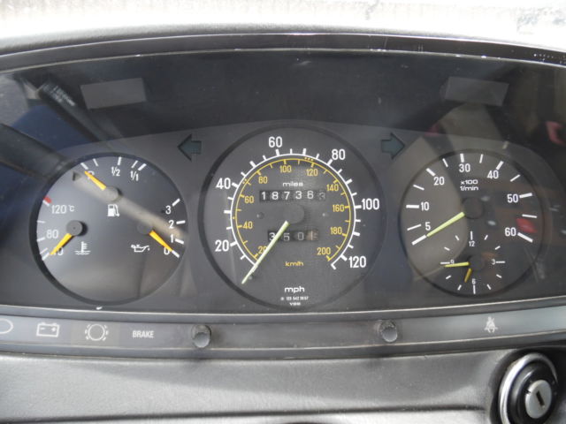 1984 Green Mercedes-Benz 300-Series Sedan