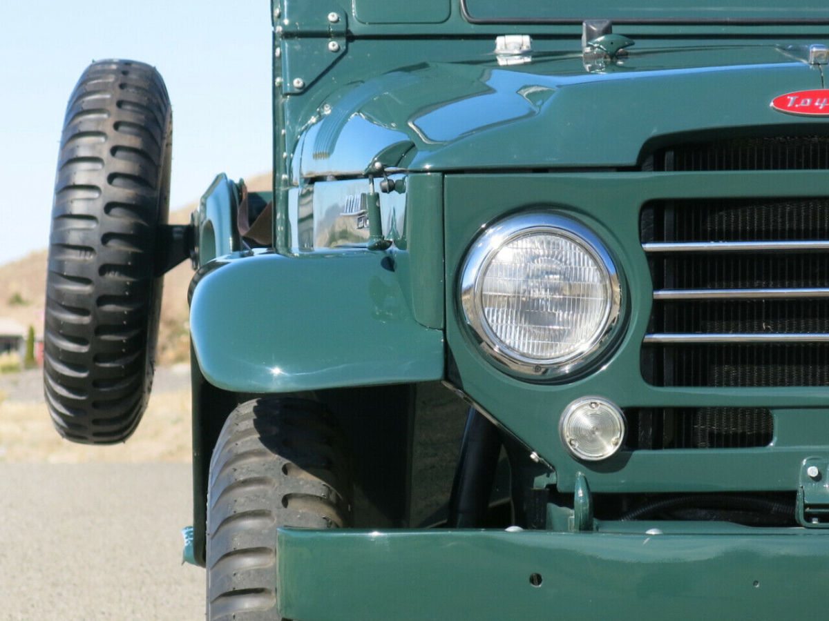 1957 Green Toyota Land Cruiser --
