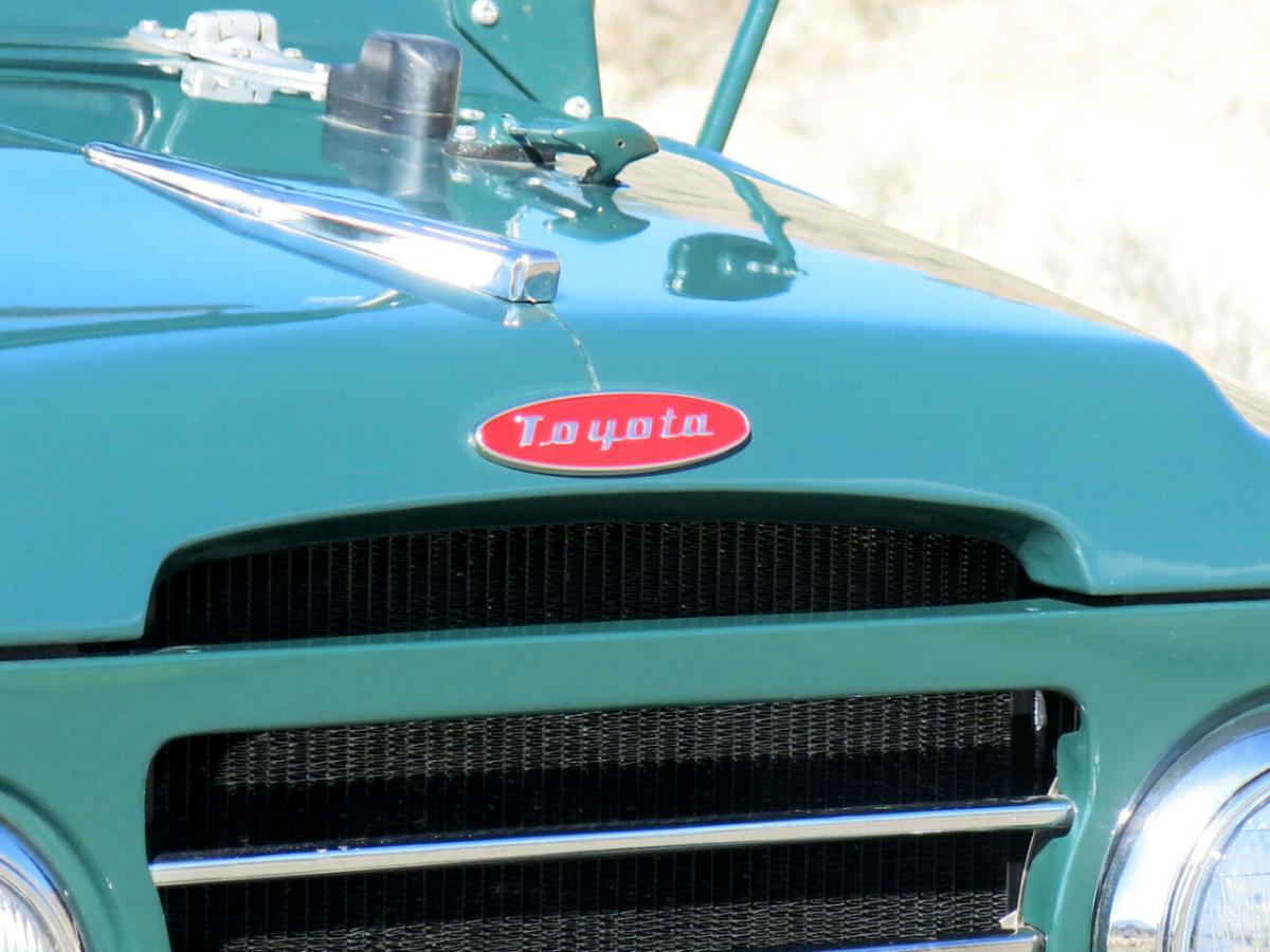 1957 Green Toyota Land Cruiser --