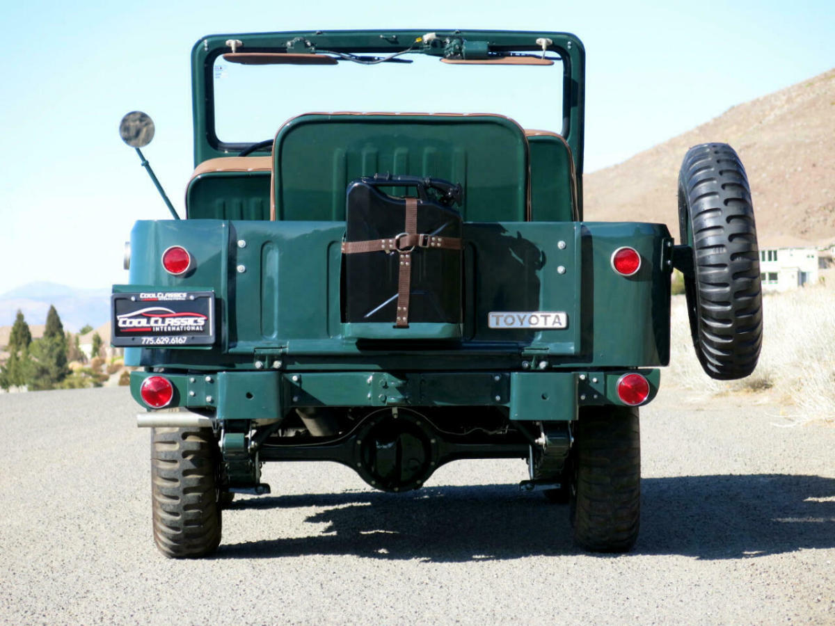 1957 Green Toyota Land Cruiser --