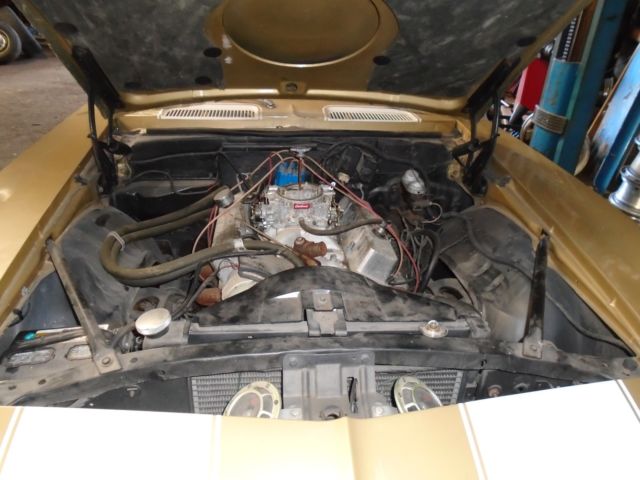 1969 Olympic gold Chevrolet Camaro Coupe