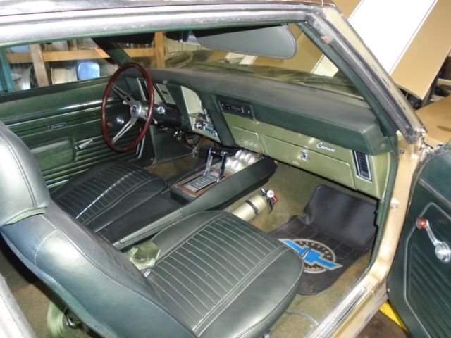 1969 Olympic gold Chevrolet Camaro Coupe