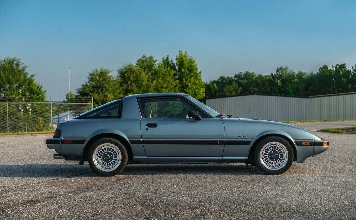 1984 Blue Mazda RX-7 Coupe