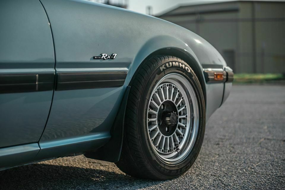 1984 Blue Mazda RX-7 Coupe