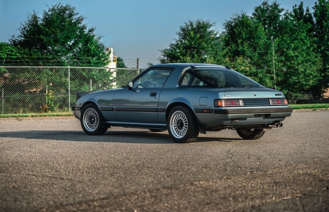 1984 Blue Mazda RX-7 Coupe