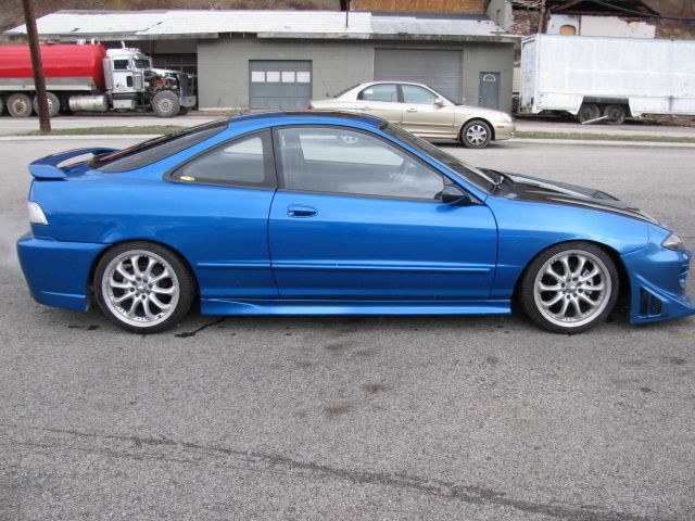 1994 Blue Acura Integra Hatchback