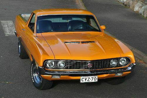 1970 Orange Ford Ranchero