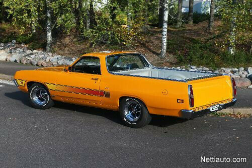 1970 Orange Ford Ranchero