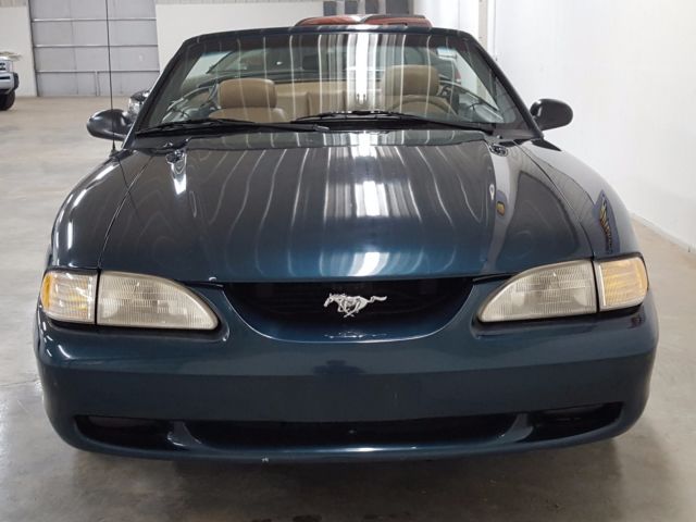 1994 Dark Aqua Ford Mustang Convertible