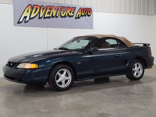 1994 Dark Aqua Ford Mustang Convertible