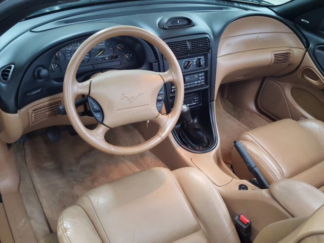 1994 Dark Aqua Ford Mustang Convertible